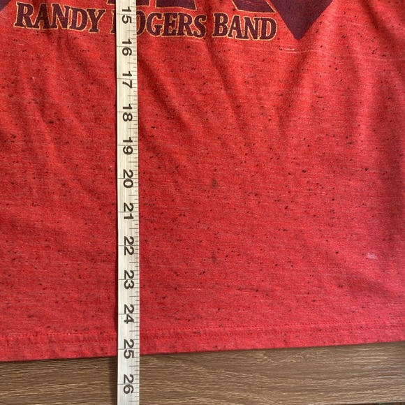 Women’s Pre Owned Randy Rogers Ro01 Band Concert Tee Featuring Smoking Gun Small - Picture 5 of 9